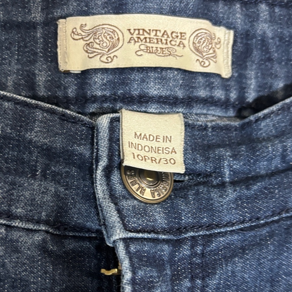 Classic Dark Blue Flare Jeans
